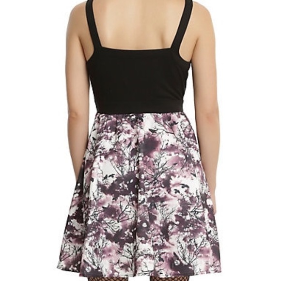 Hot Topic Black/Purple Short Dress - Picture 2 of 2